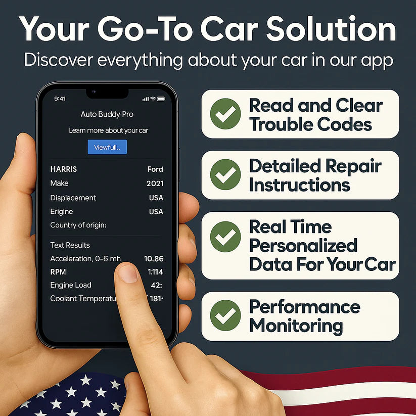 Pro Scan Tool diagnostic display showing vehicle codes