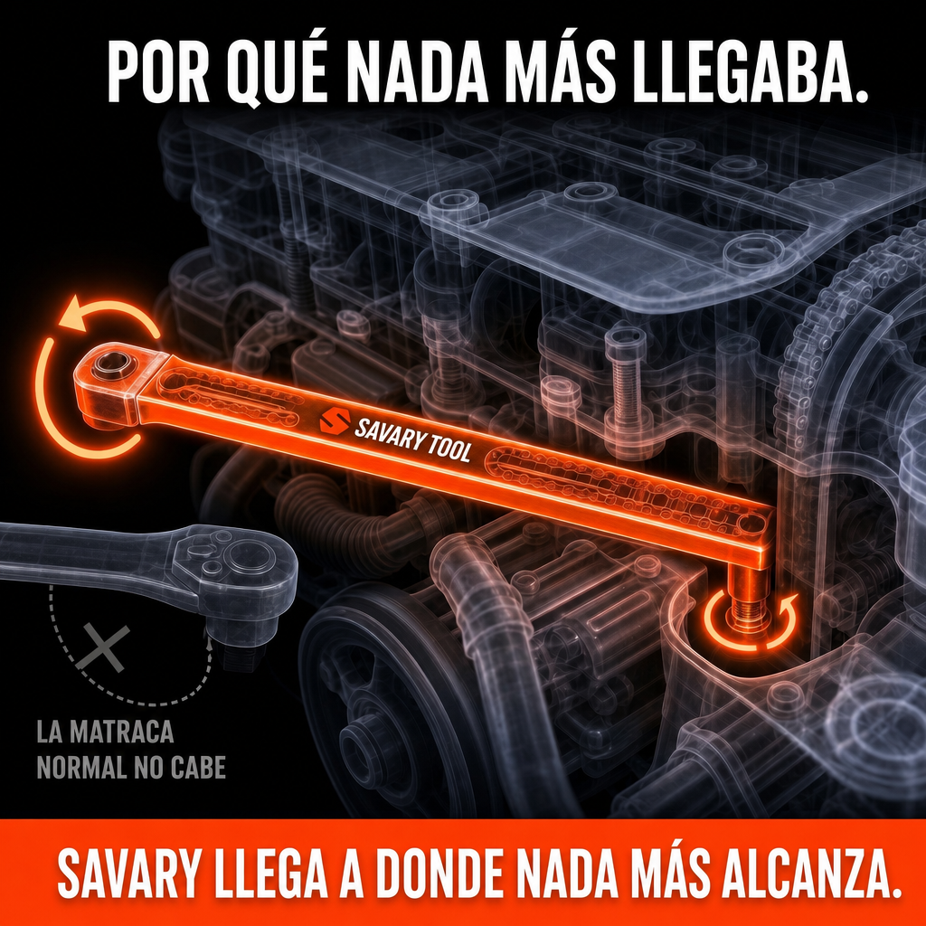 Por qué nada más llegaba: la matraca normal no cabe, Savary llega a donde nada más alcanza