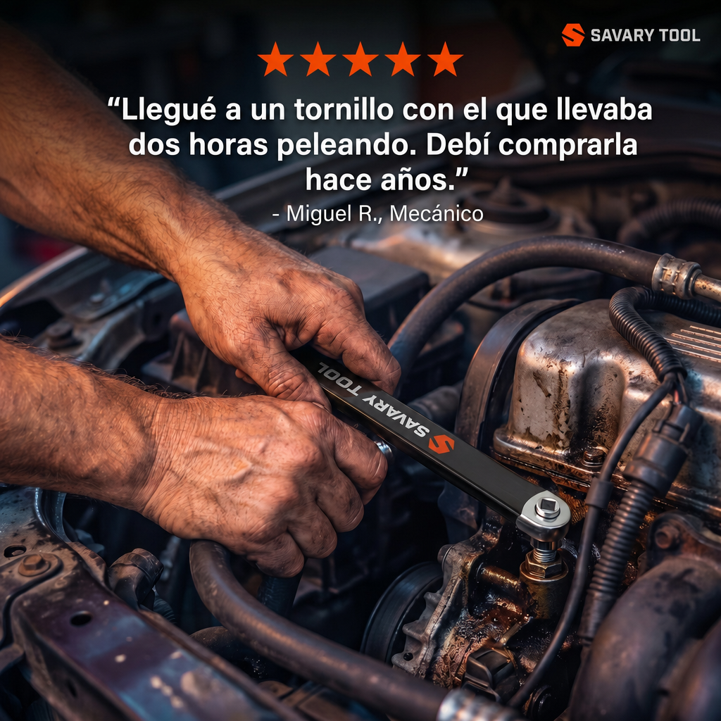 Reseña de mecánico: llegué a un tornillo con el que llevaba dos horas peleando