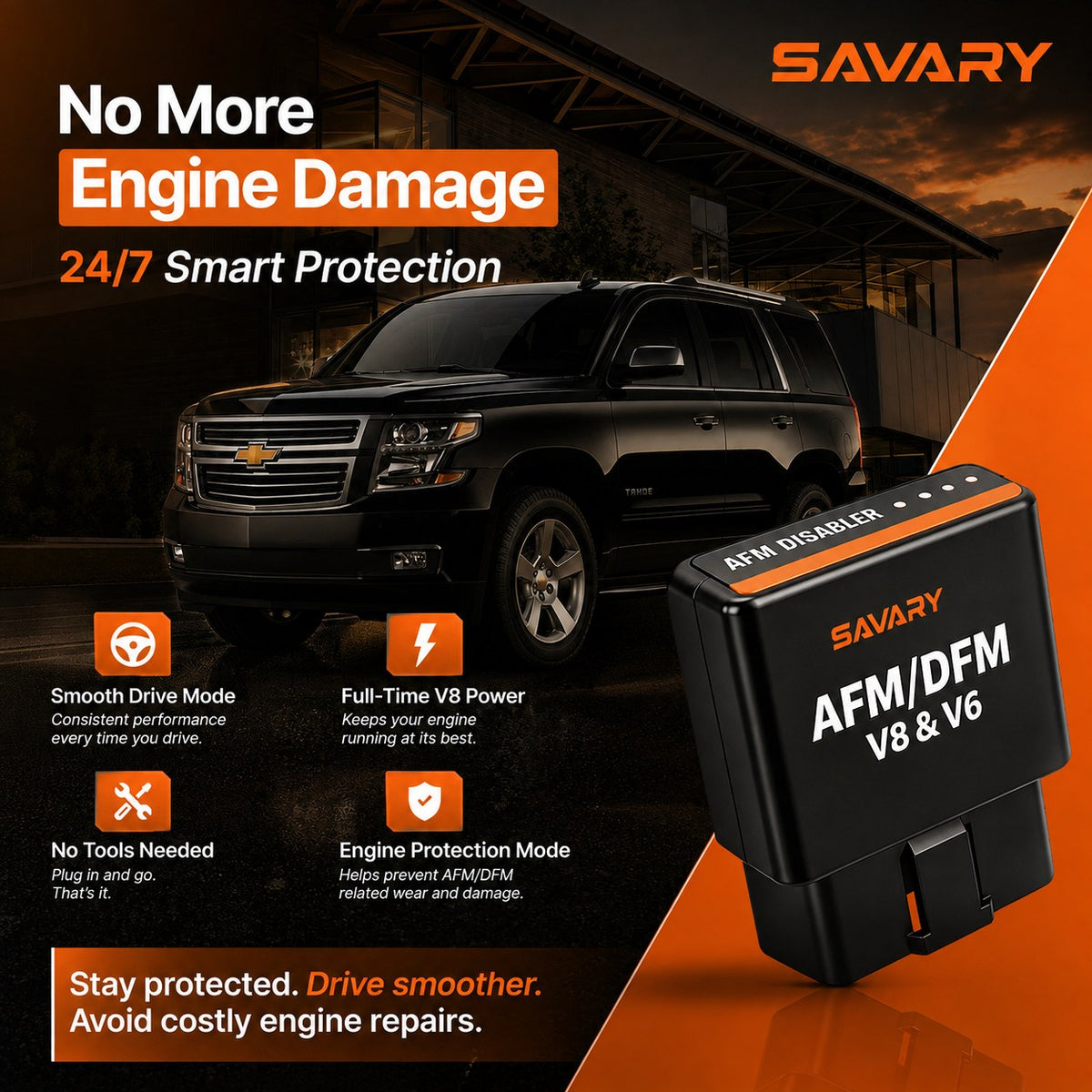 Savary AFM/DFM Disabler stops V4 mode switching
