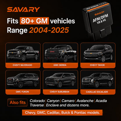 Savary AFM/DFM Disabler removable with no ECU tune