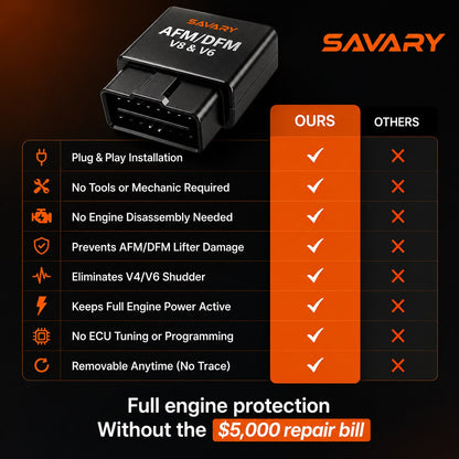 Savary AFM/DFM Disabler fits GM Silverado Sierra Tahoe