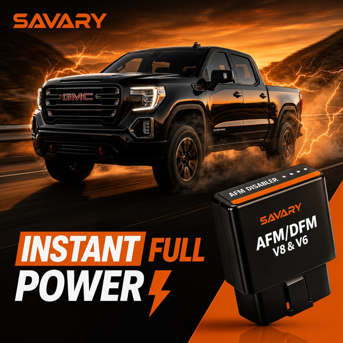 Savary AFM/DFM Disabler packaging and module