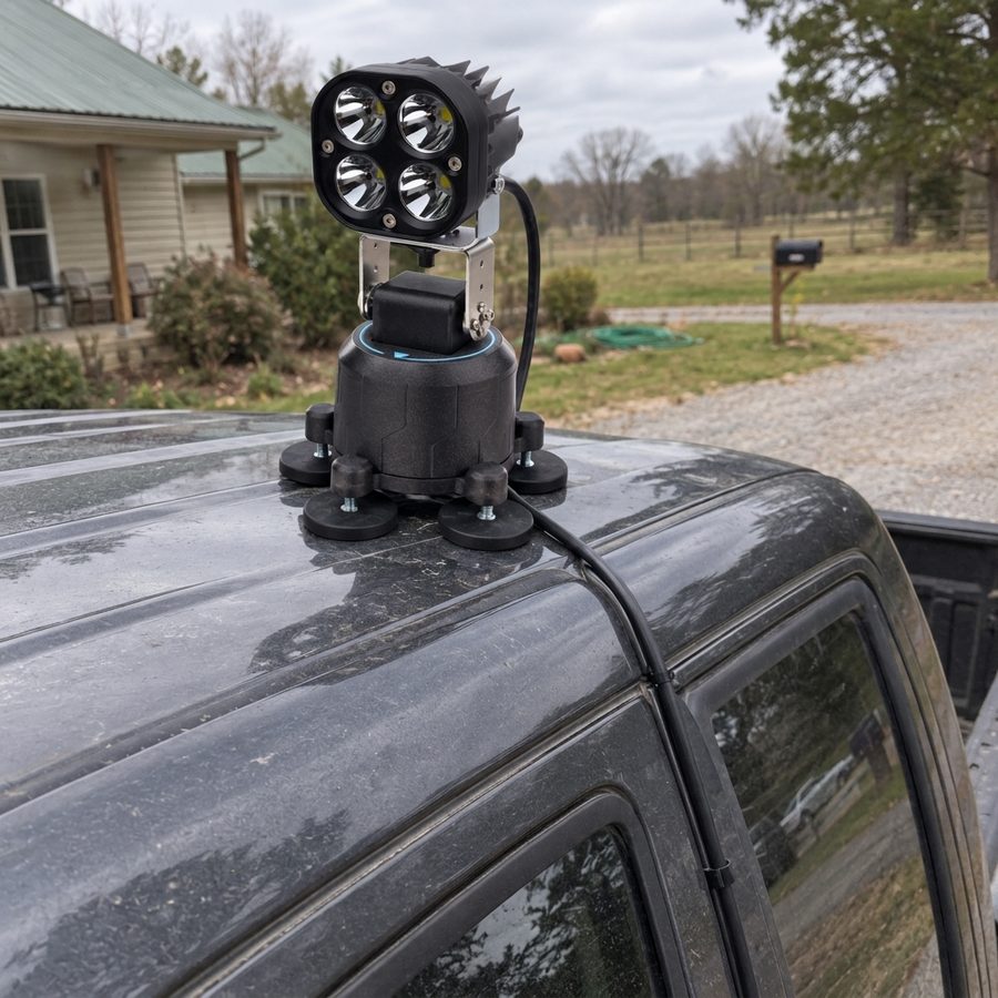 Savary PRO mounted on truck roof